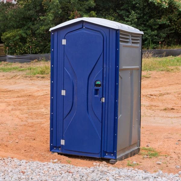 most short-term porta potty rentals come equipped with toilet paper, hand sanitizer, and a full tank of disinfectant